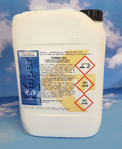 FORMAT WC Disgregante deodorante per WC chimici